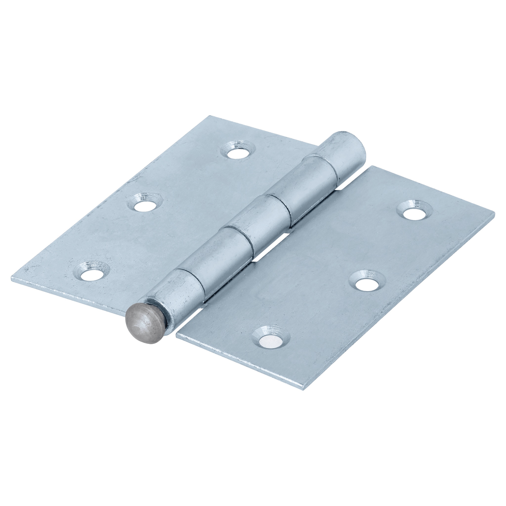 Balama plata, metal, 90 x 90 mm, gri
