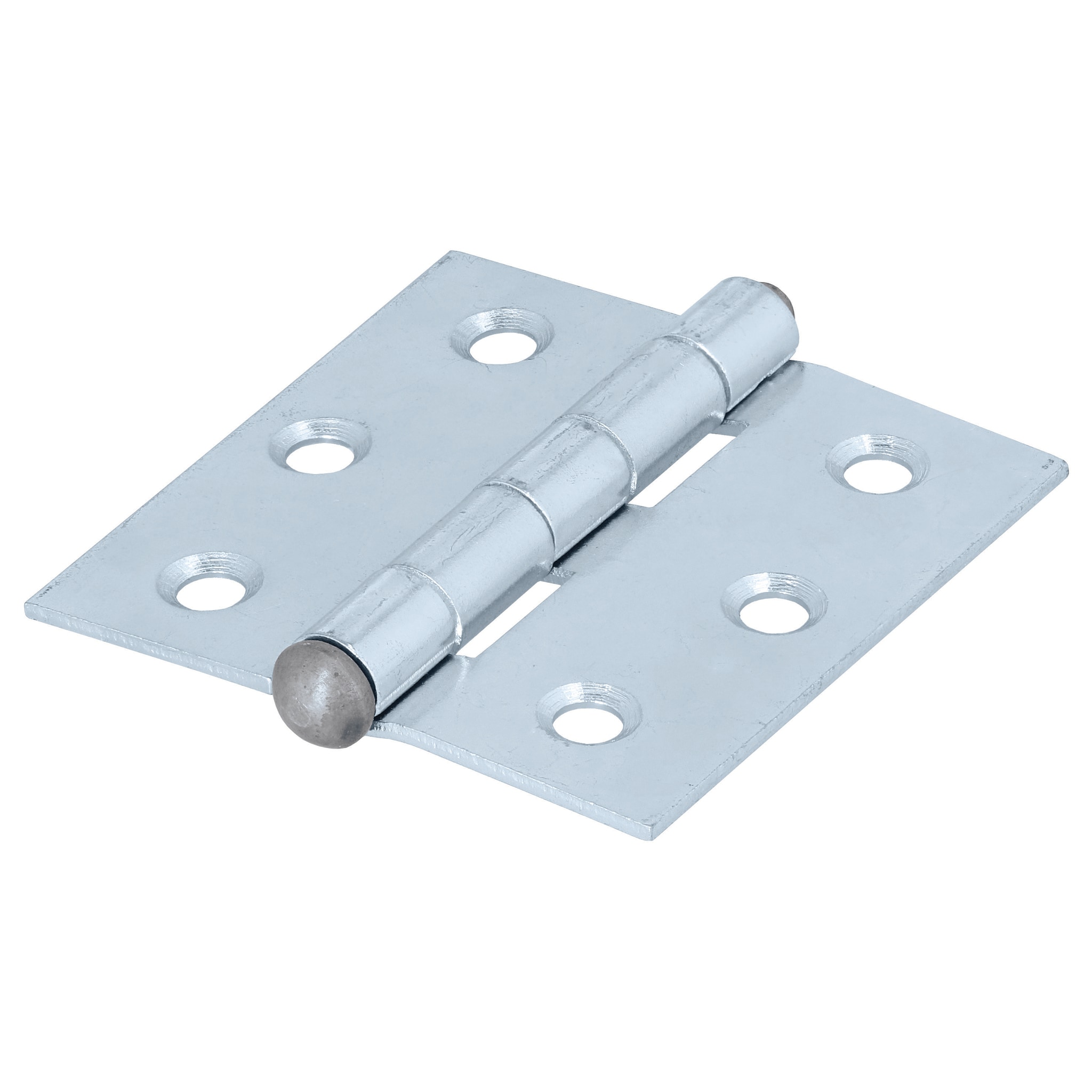 Balama plata, metal, 65 x 65 mm, gri