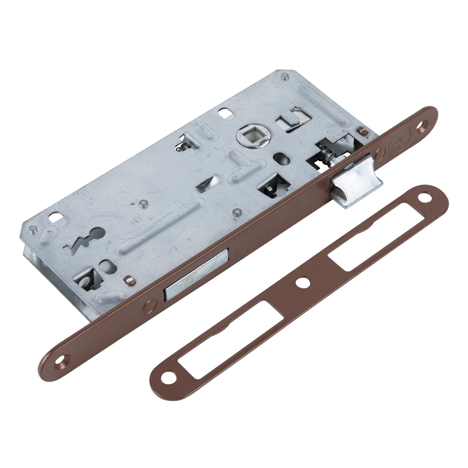 Broasca ingropata YALE, 43x90 mm, cheie, maro