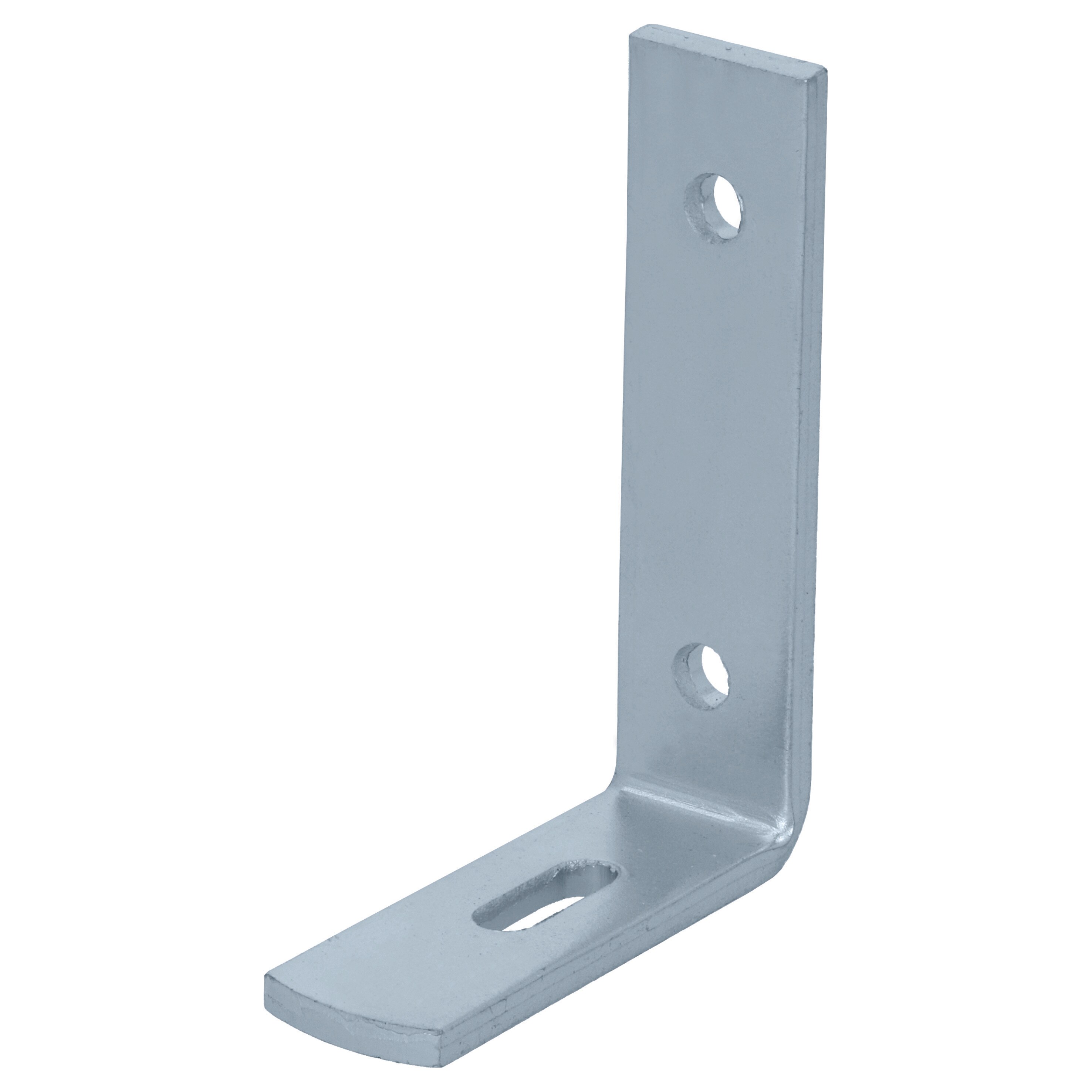 Coltar adjustabil SUKI, 80 x 65 x 20 mm, zincat alb