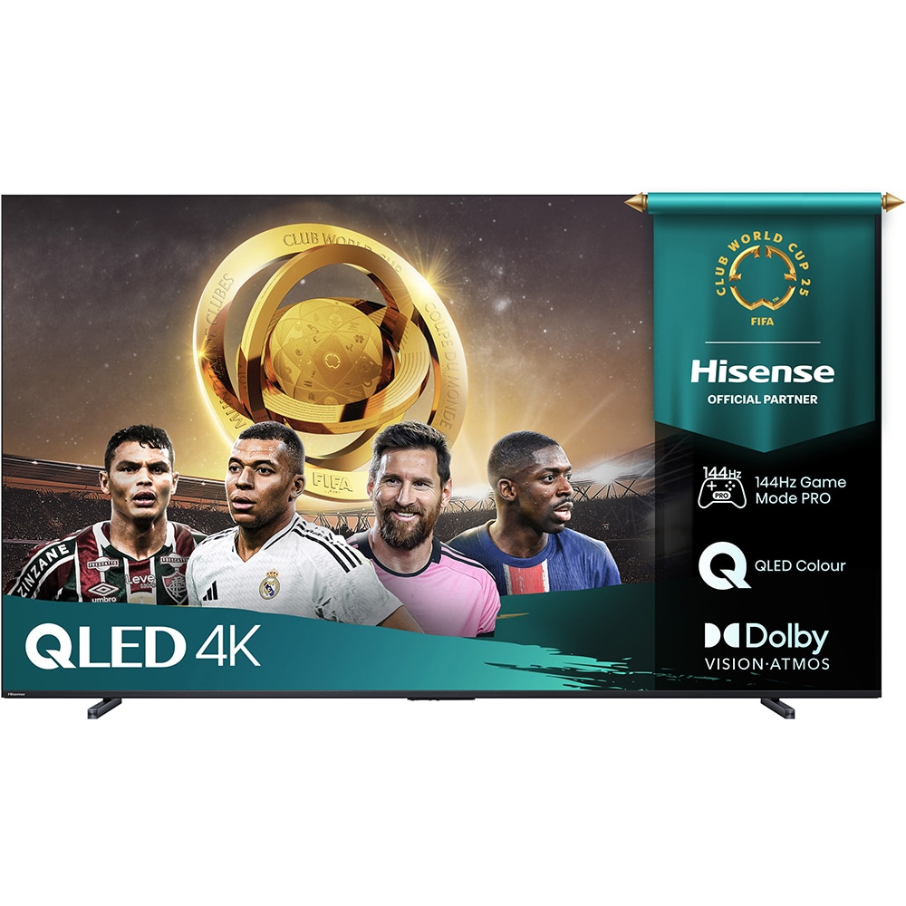 Televizor QLED Smart HISENSE 100E7Q PRO, Ultra HD 4k, 253cm