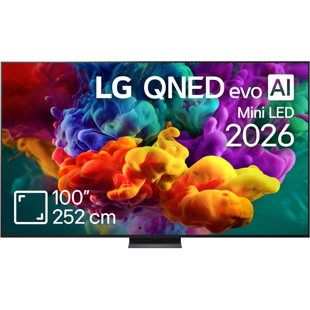 Televizor QNED EVO Mini LED LG 100QNED87B3A, Ultra HD 4K, 252cm