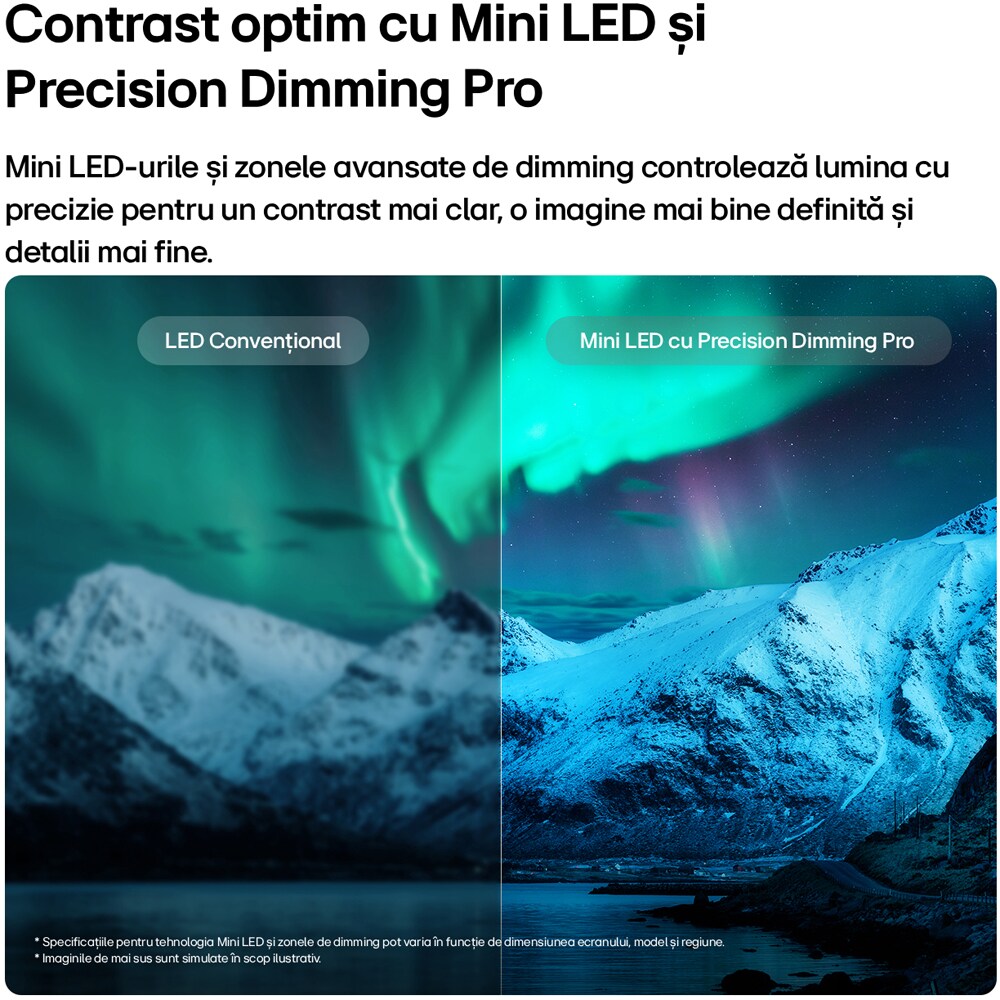 Televizor QNED EVO Mini LED LG 100QNED87B3A, Ultra HD 4K, 252cm