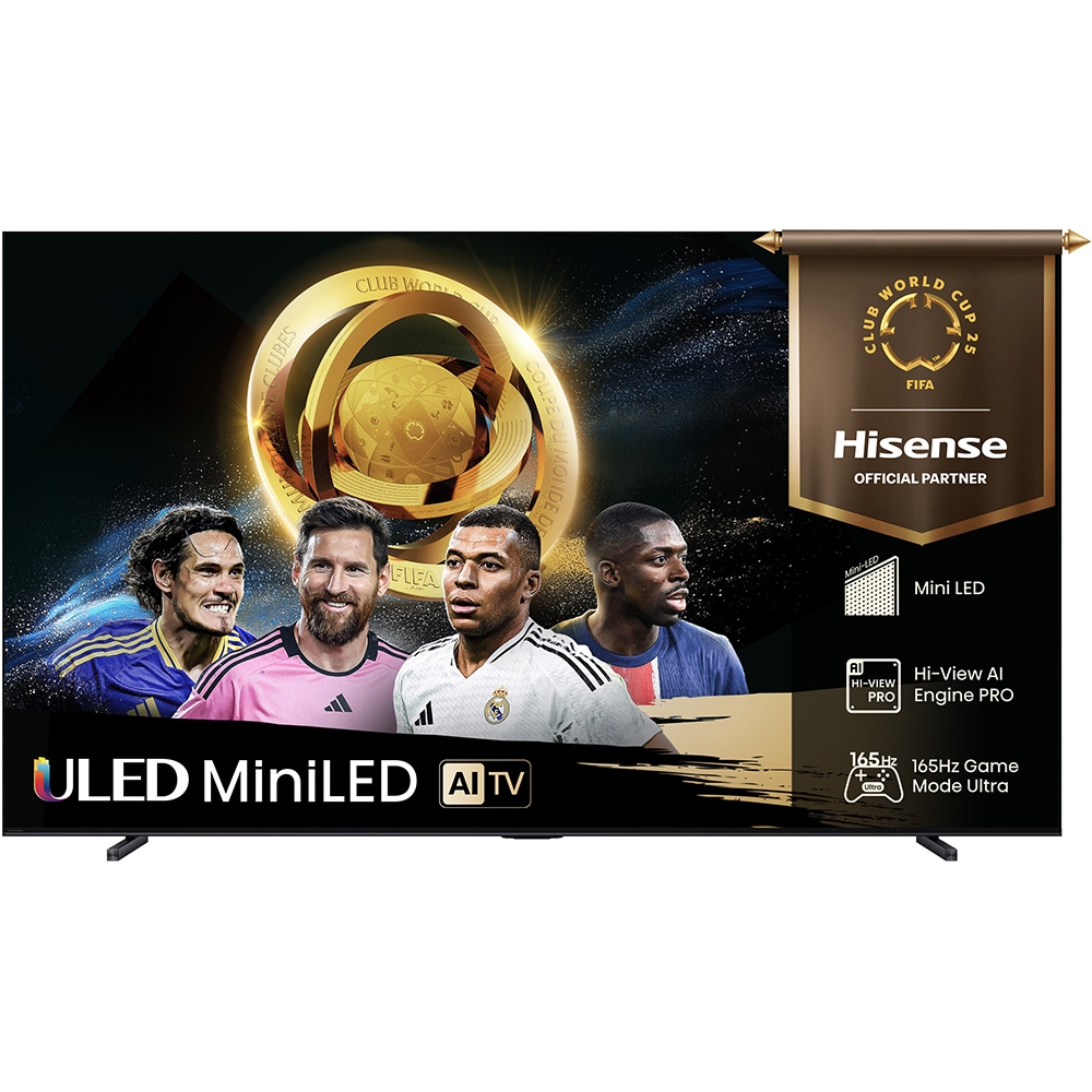 Televizor Mini-LED ULED  Smart HISENSE 100U7Q, Ultra HD 4K, 253cm