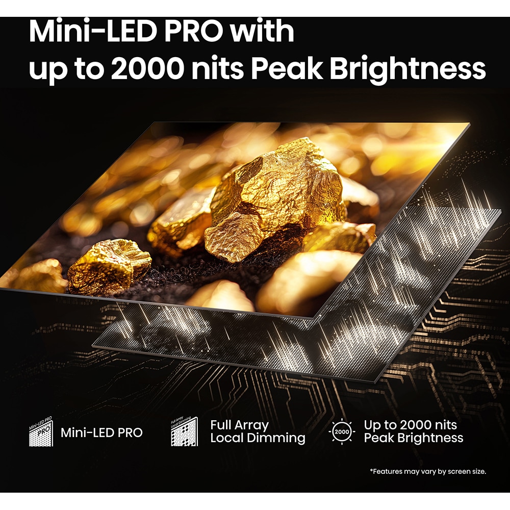 Televizor Mini-LED ULED Smart HISENSE 100U7Q PRO, Ultra HD 4K,253cm