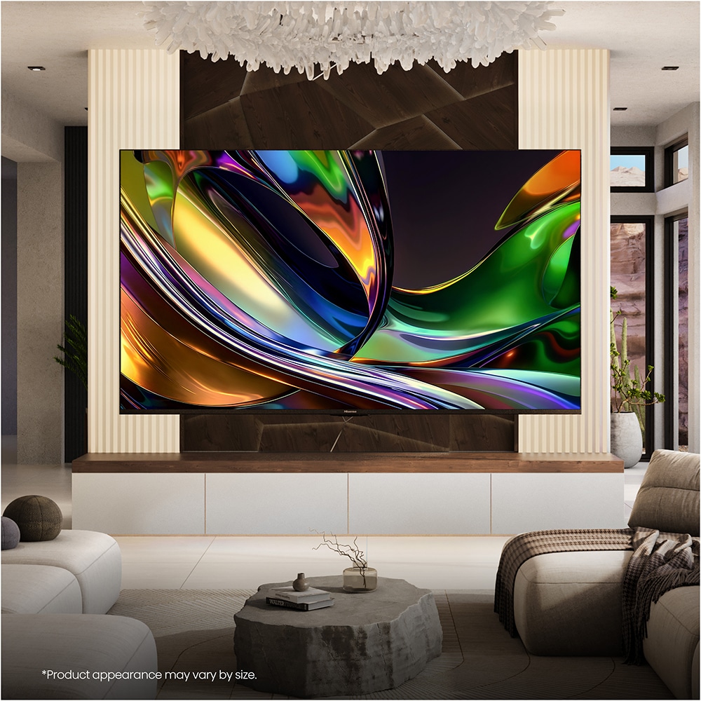 Televizor RGB Mini-LED ULED  Smart HISENSE 100UR8S, Ultra HD 4K, HDR, 253cm