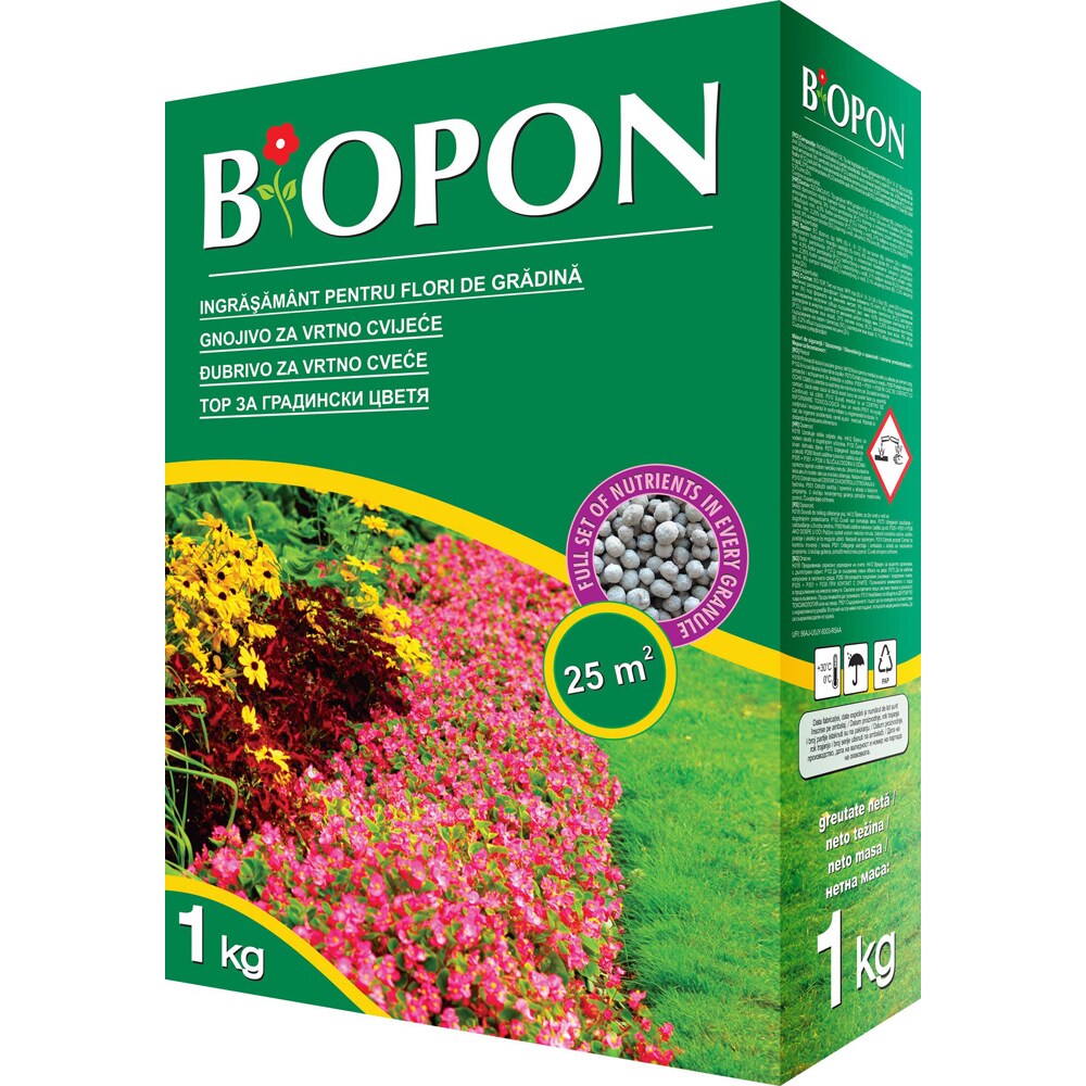 Ingrasamant pentru flori de gradina Biopon, 1 kg