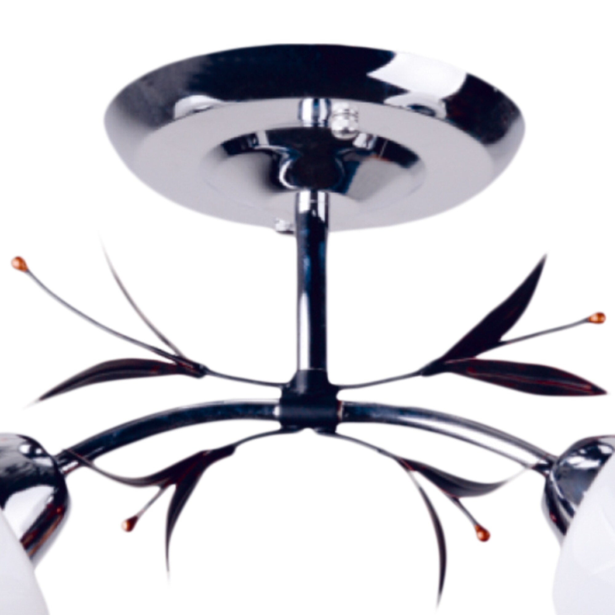 Candelabru KLAUSEN Malva 2 LY-3083, 15W, E27, Crom