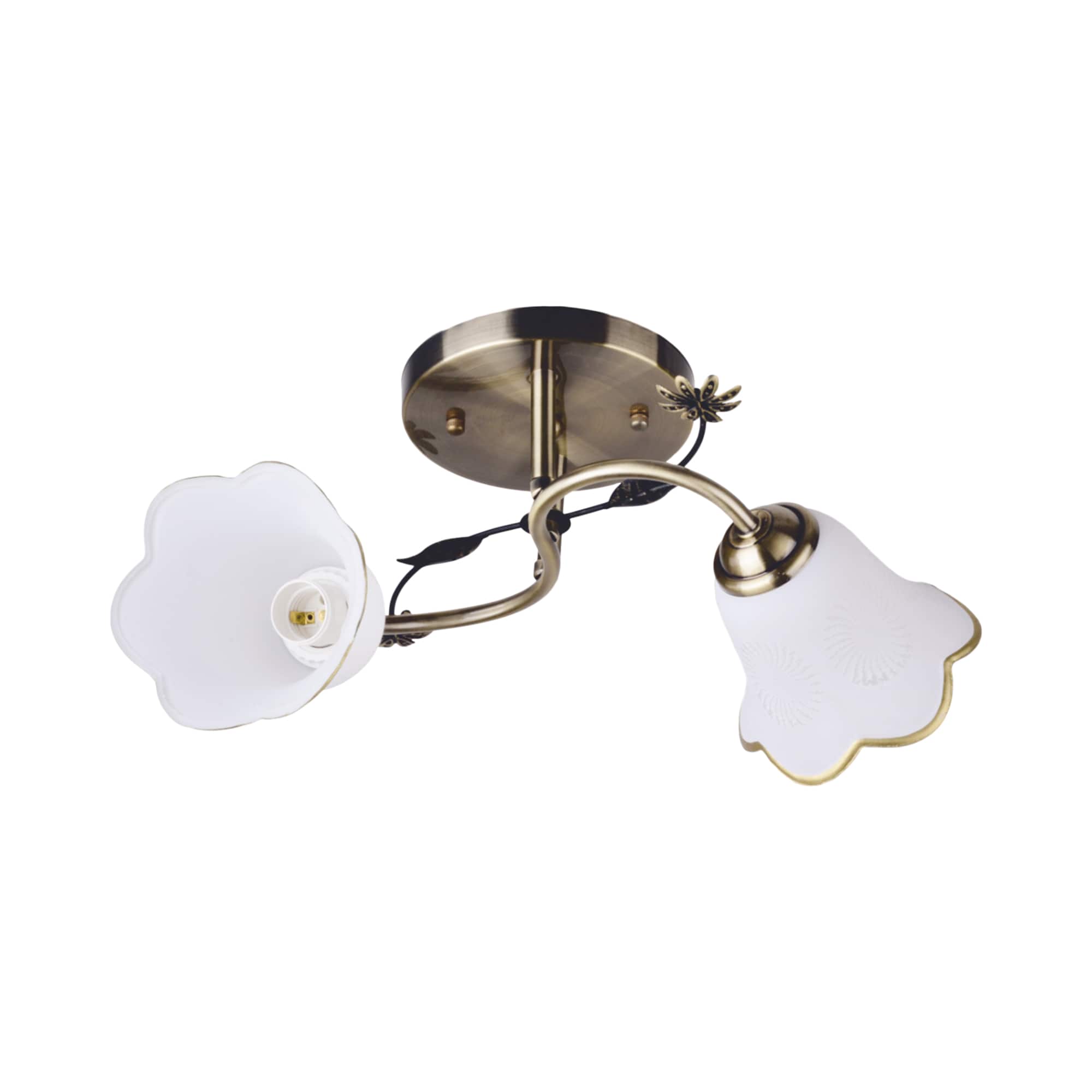 Candelabru KLAUSEN Bellis 2 LY-3087, 15W, E27, Bronz