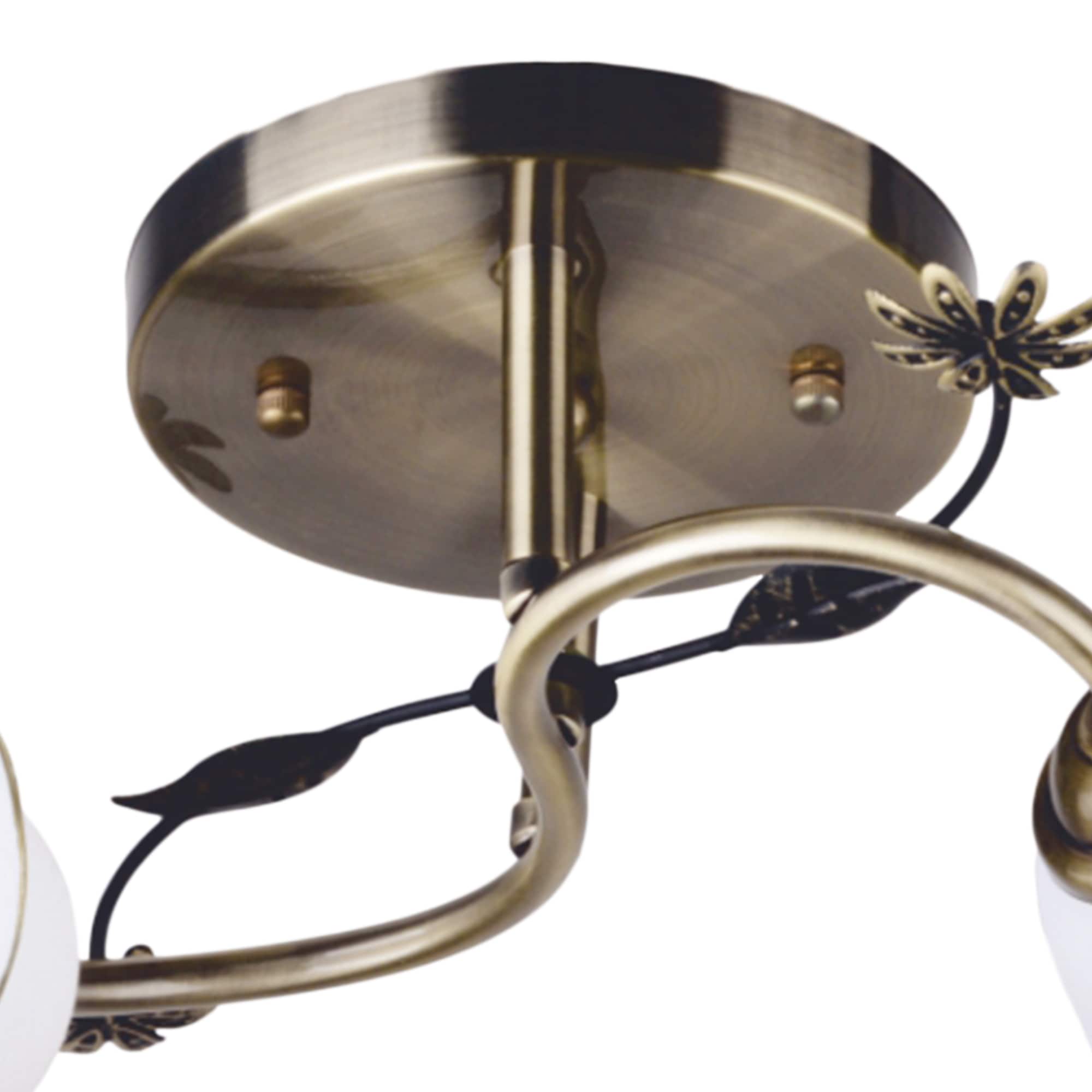 Candelabru KLAUSEN Bellis 2 LY-3087, 15W, E27, Bronz