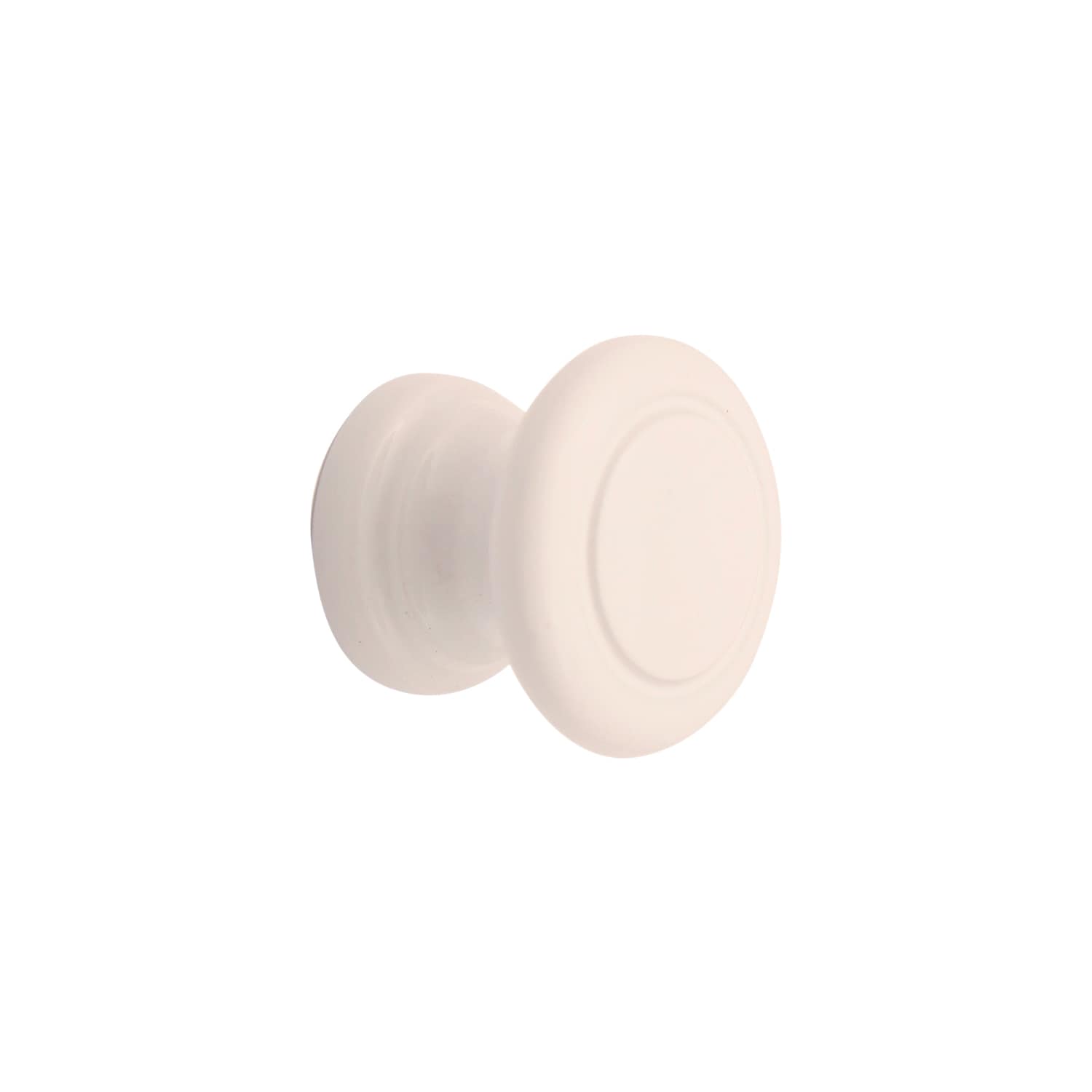 Buton usa,  32 x 27 mm, plastic, alb
