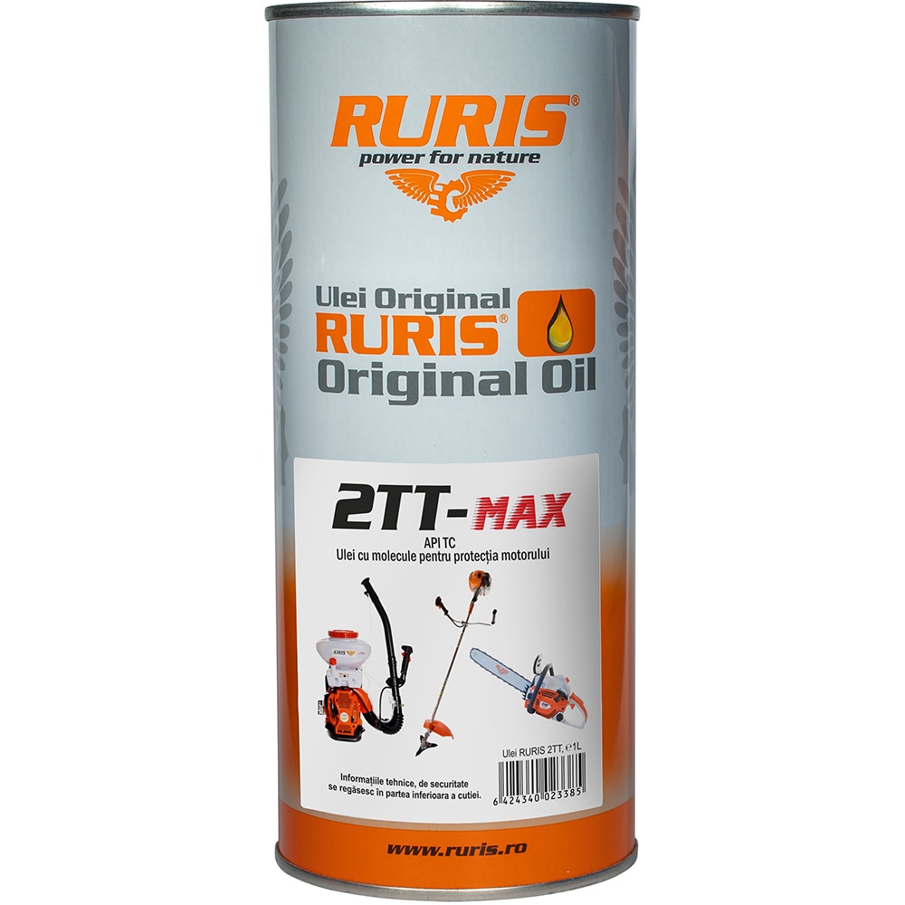Ulei de motor RURIS 2TT-MAX, 2T, 500 ml