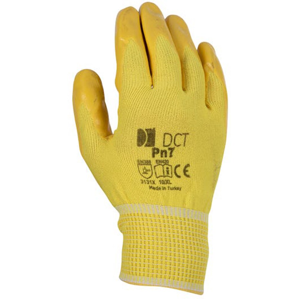 Manusi pentru gradinarit Ghibi, marimea 10, galben