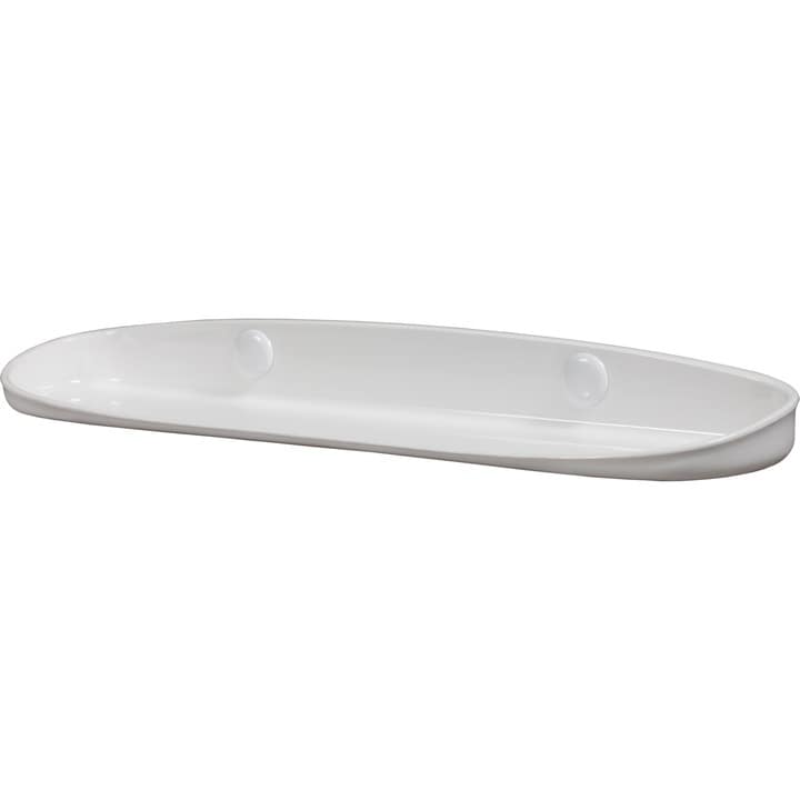 Etajera baie Lider Istiridye, plastic, 53 x 13 x 6.5 cm, alb