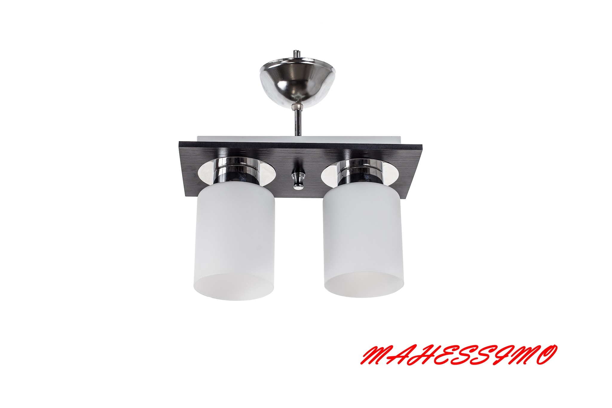 Lustra Nepal, E27x2, wenge  Mahessimo