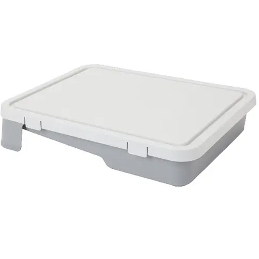 Capac pentru tavita trafalet GOODHOME, 31.5 x 2.5cm, plastic alb