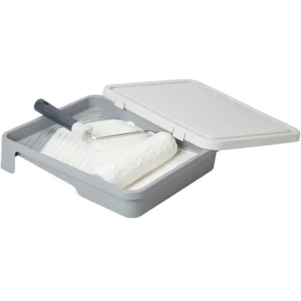 Capac pentru tavita trafalet GOODHOME, 31.5 x 2.5cm, plastic alb