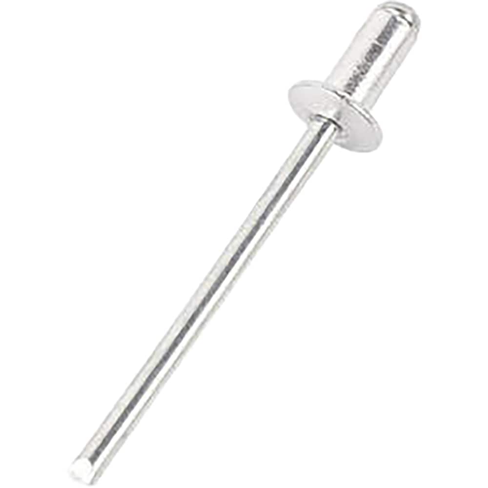 Nit pop MAGNUSSON, 3.2 x 6 mm, 25 buc, aluminiu, argintiu