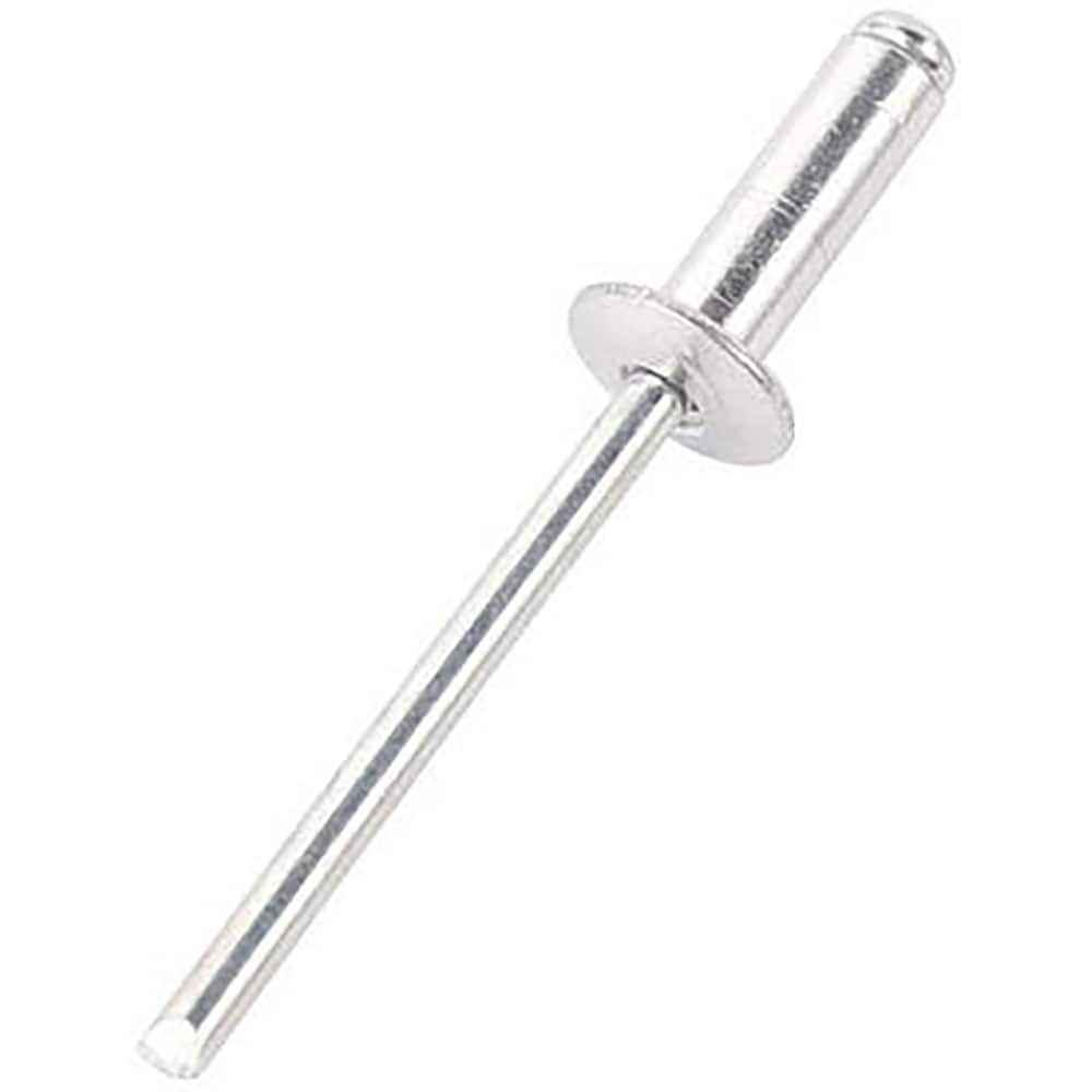 Nit pop MAGNUSSON, 4 x 12 mm, 50 buc, aluminiu, argintiu