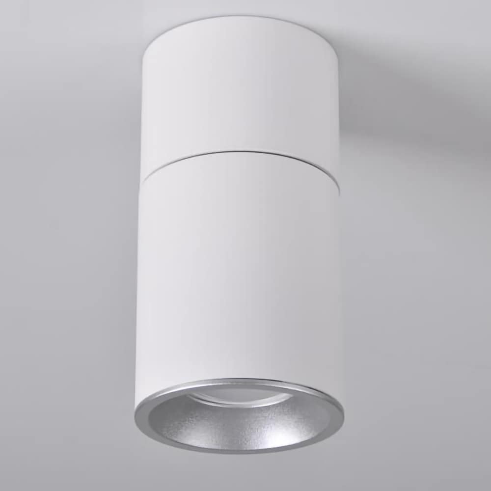 Spot LED POLUX Astra 314031, GU10, 5.5W, alb-argintiu