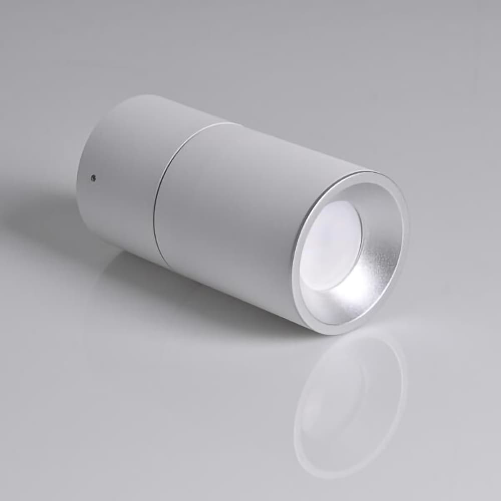 Spot LED POLUX Astra 314031, GU10, 5.5W, alb-argintiu