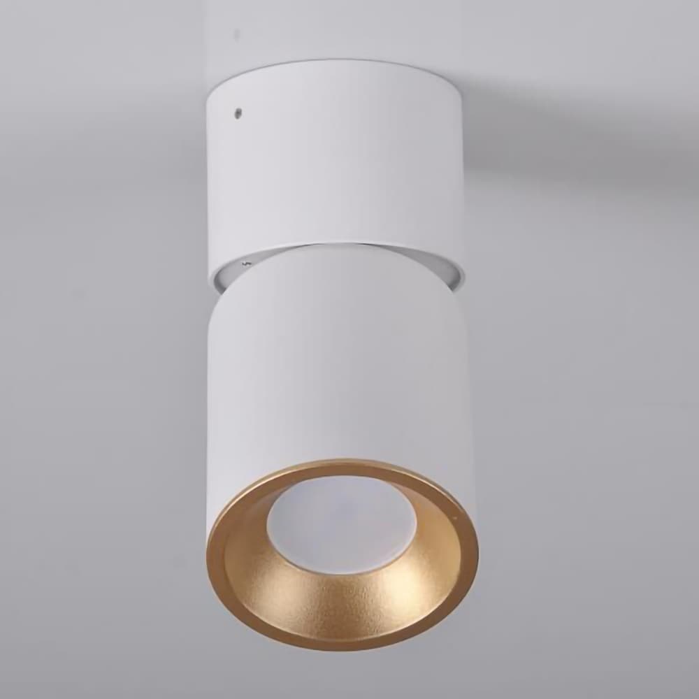 Spot LED POLUX Astra 314024, GU10, 5.5W, alb-auriu