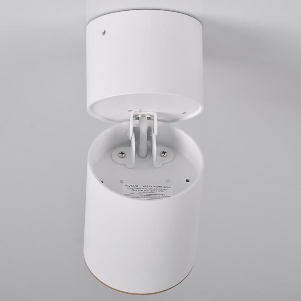 Spot LED POLUX Astra 314024, GU10, 5.5W, alb-auriu