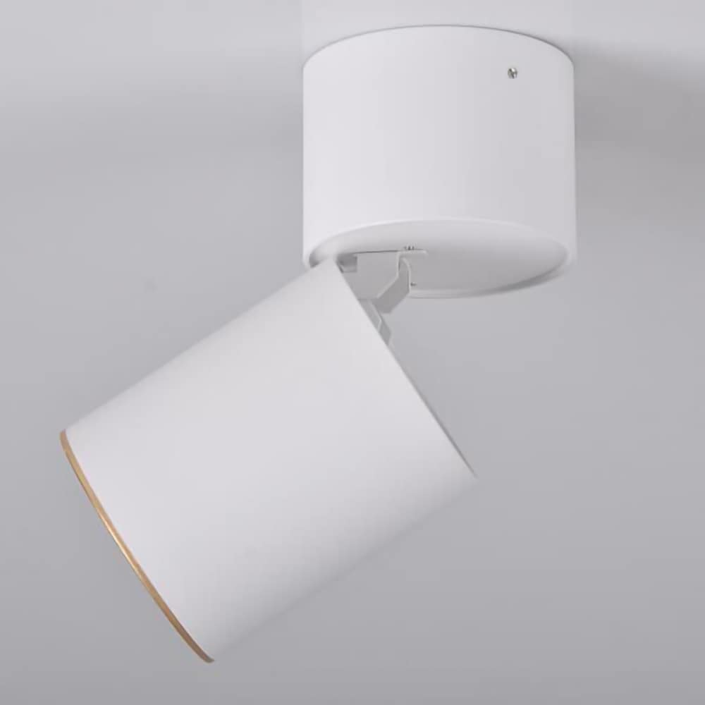 Spot LED POLUX Astra 314024, GU10, 5.5W, alb-auriu