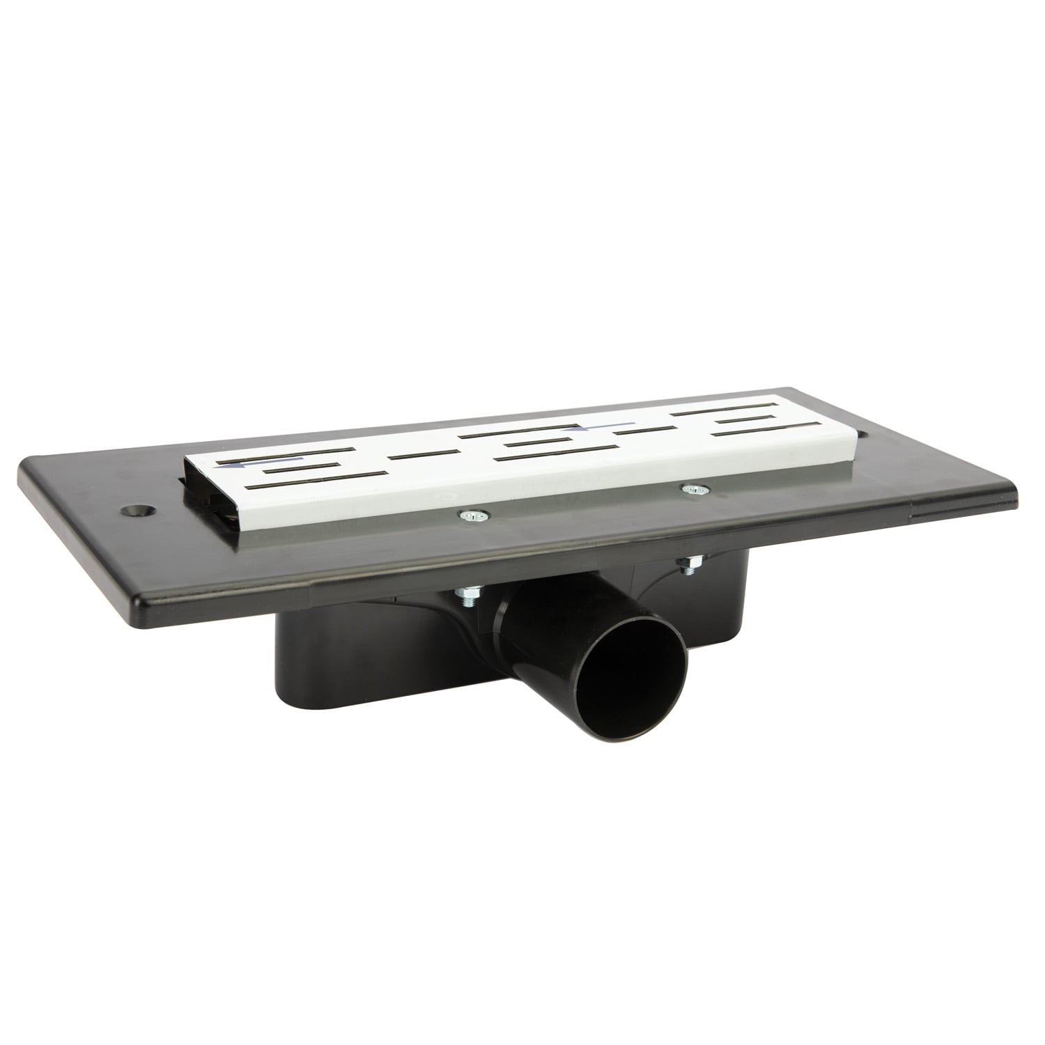 Rigola dus NIKIPLAST-M 01624, inox, 609 mm, D 50mm