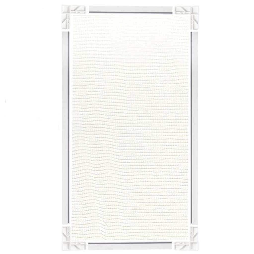 Plasa insecte FENSTERWELT, 88.6 x 48.6 cm, aluminiu, alb