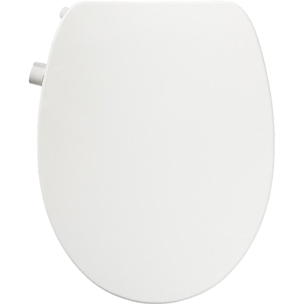 Capac WC japonez cu functie de bideu GOODHOME Timok, inchidere lenta, polipropilena, alb