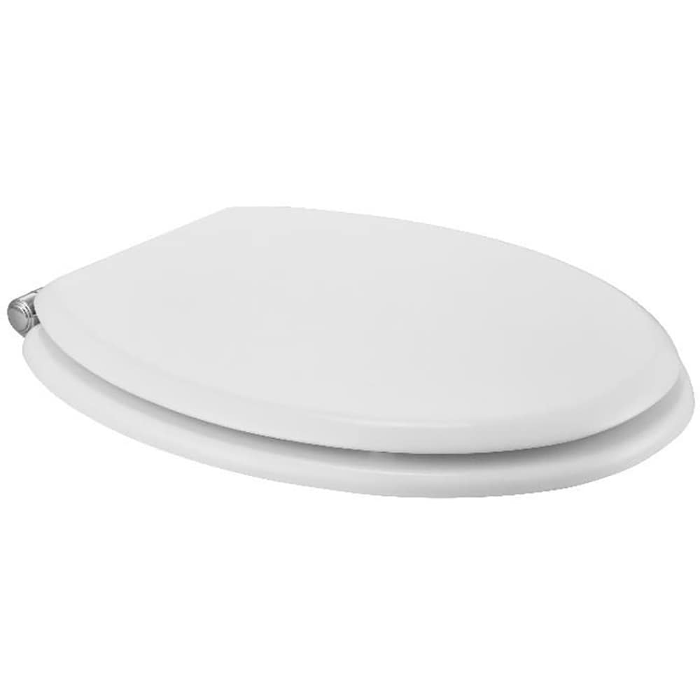 Capac WC GOODHOME Pilica, inchidere lenta, MDF, alb