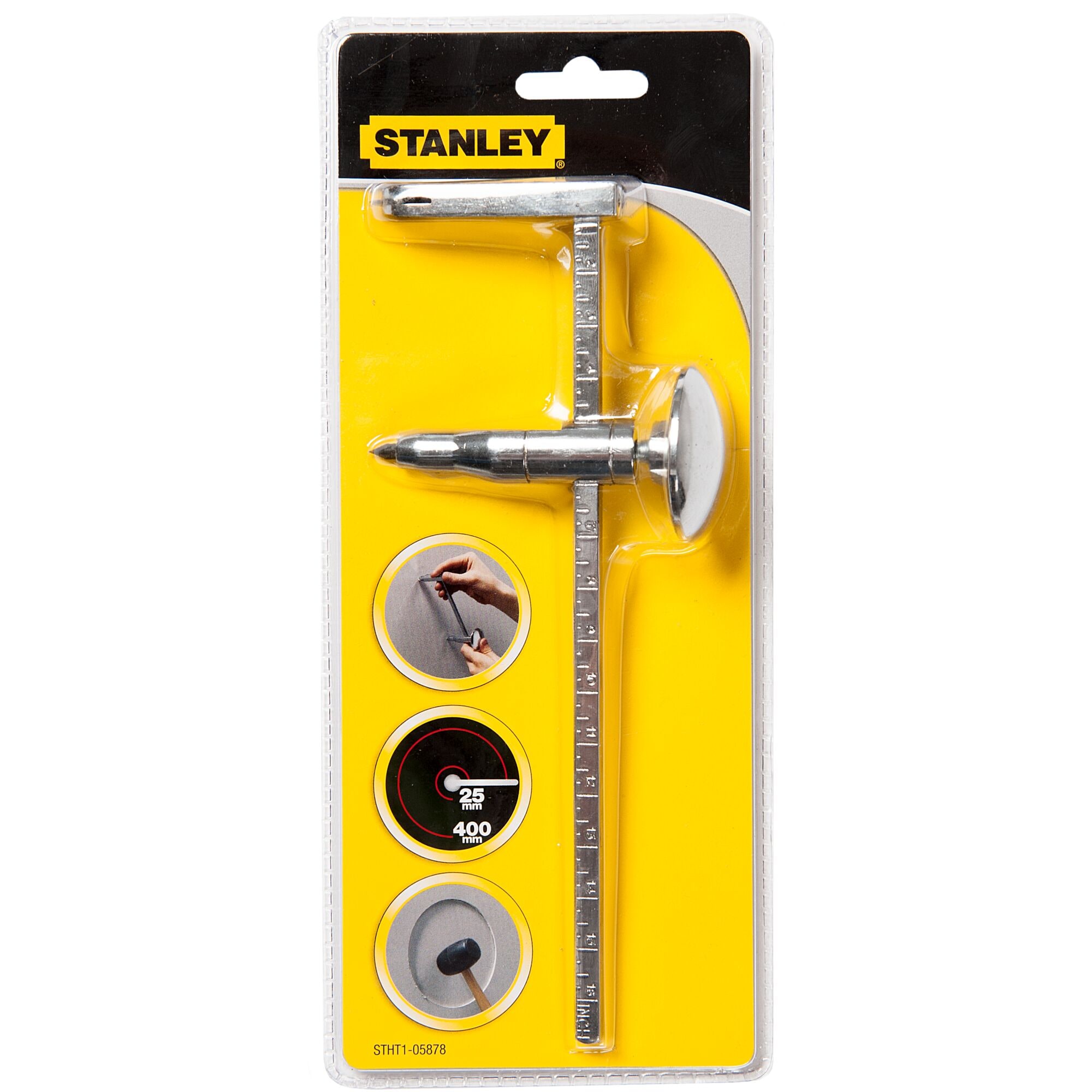 Cutit compas taiere circulara in gips-carton, 400 mm  Stanley STHT1-05878