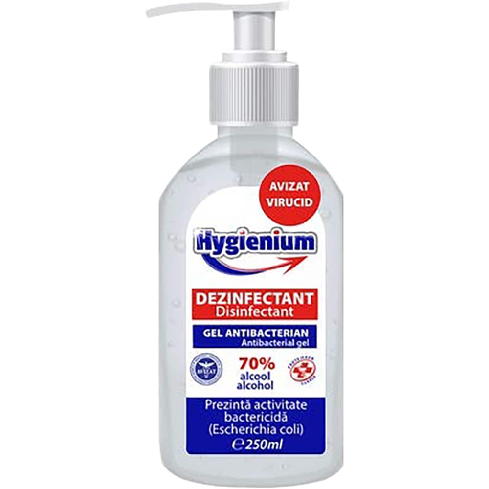 Solutie dezinfectanta Hygienium, efect antibacterian, 250 ml