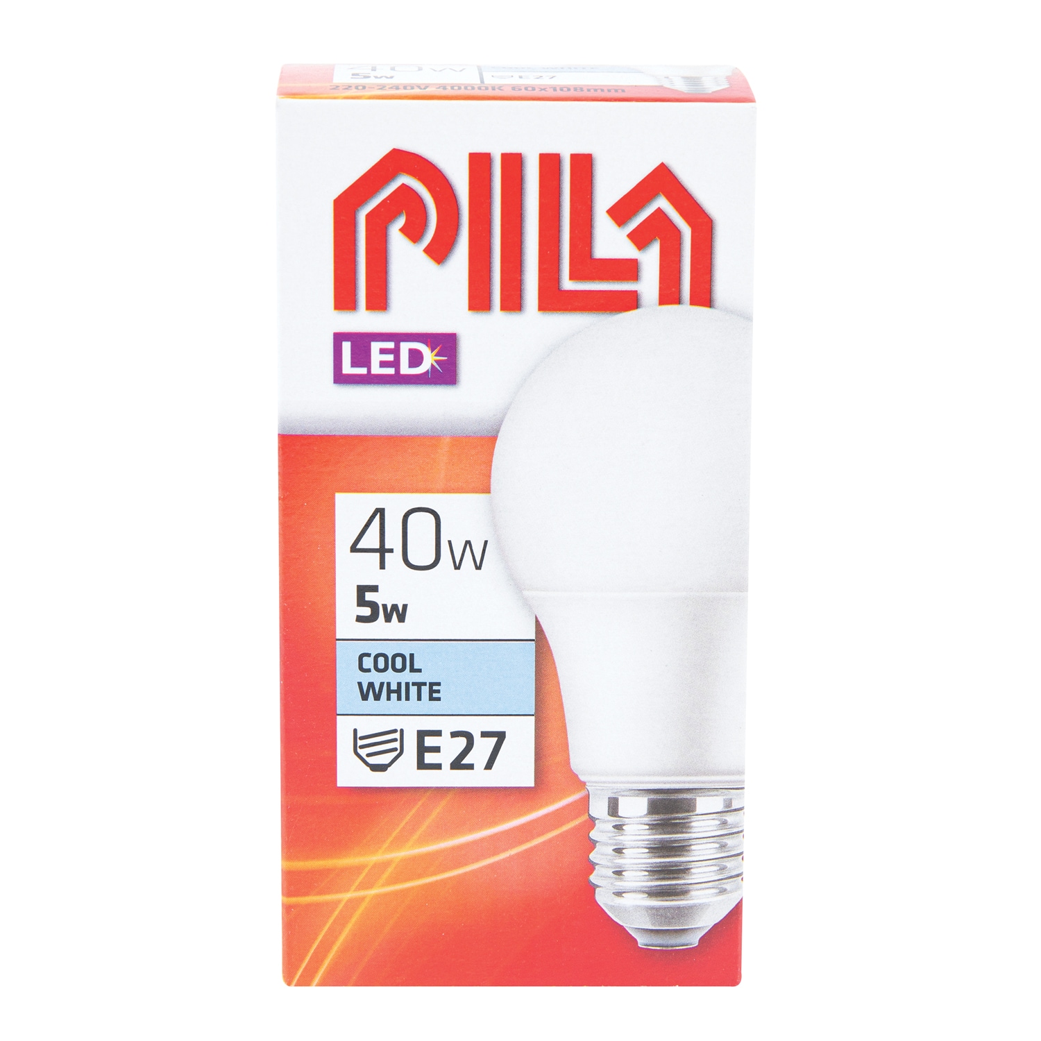 Bec LED Pila, E27, 6W, 500lm, 4000K