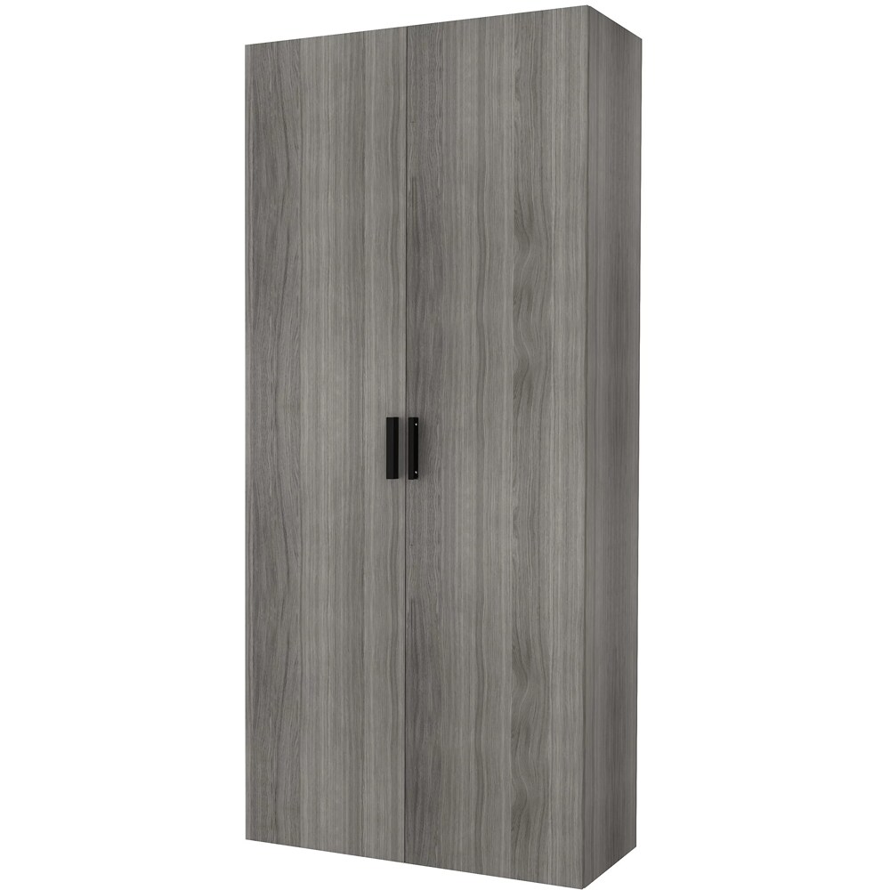 Maner GOODHOME Atomia, otel, 16.5 cm, 2 bucati, negru mat