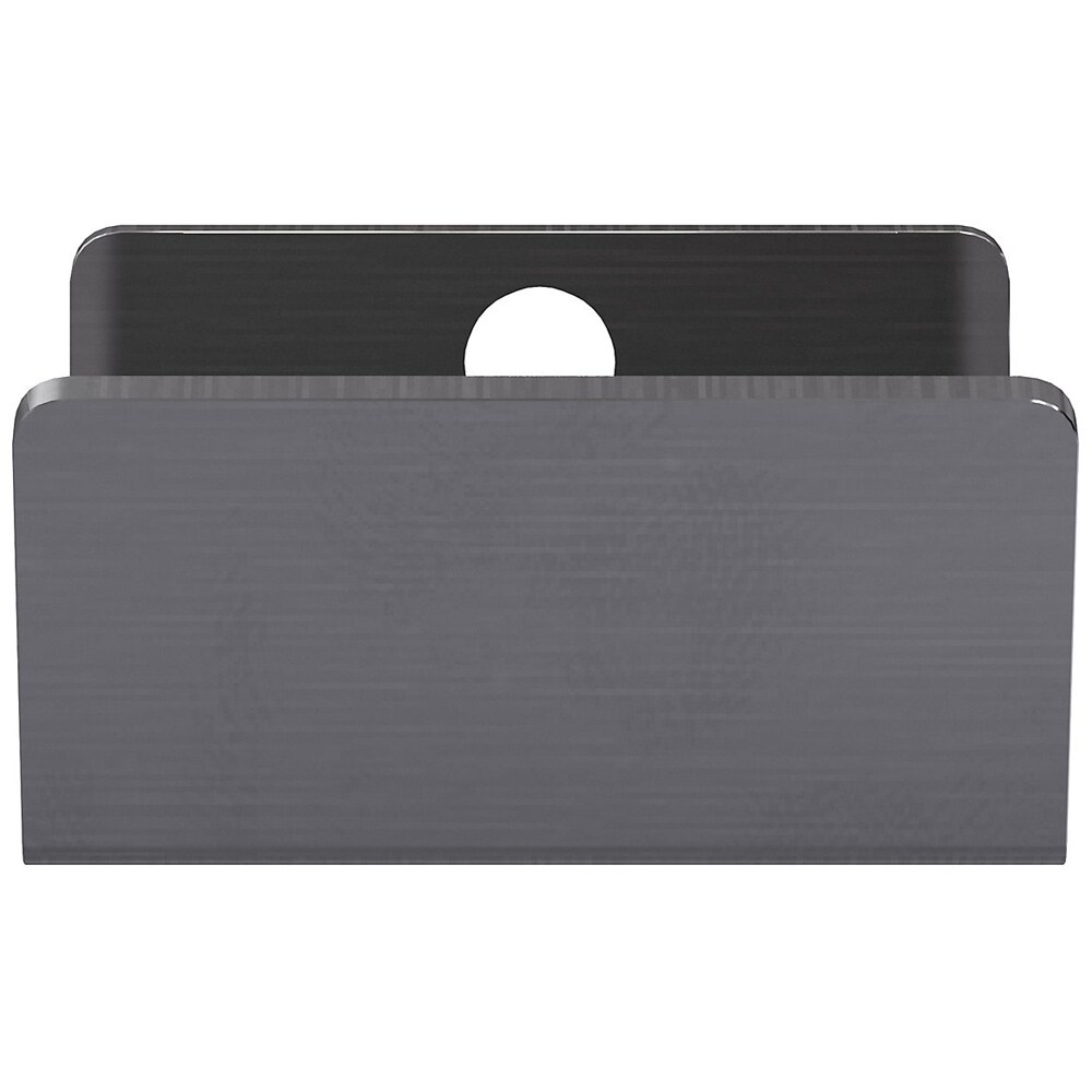 Maner GOODHOME Atomia, otel, 3.7 cm, 2 bucati, gri