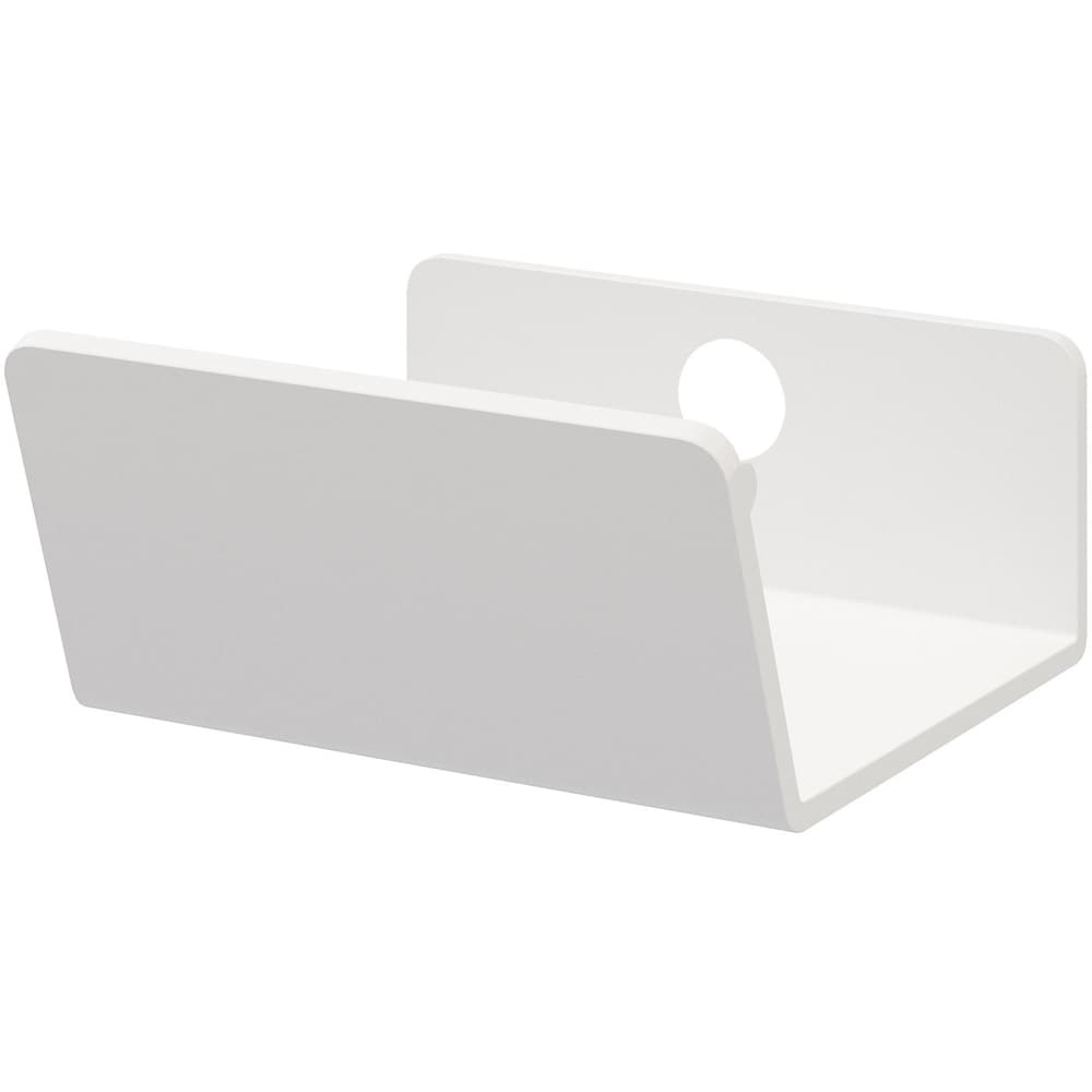 Maner GOODHOME Atomia, otel, 3.7 cm, 2 bucati, alb