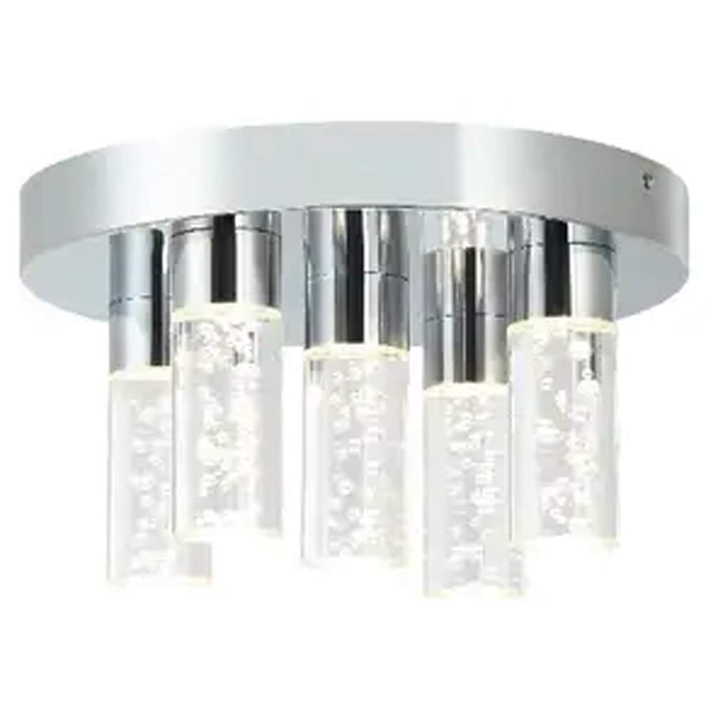 Plafoniera GOODHOME Myvata 101055193, 14W, 1200lm, argintiu