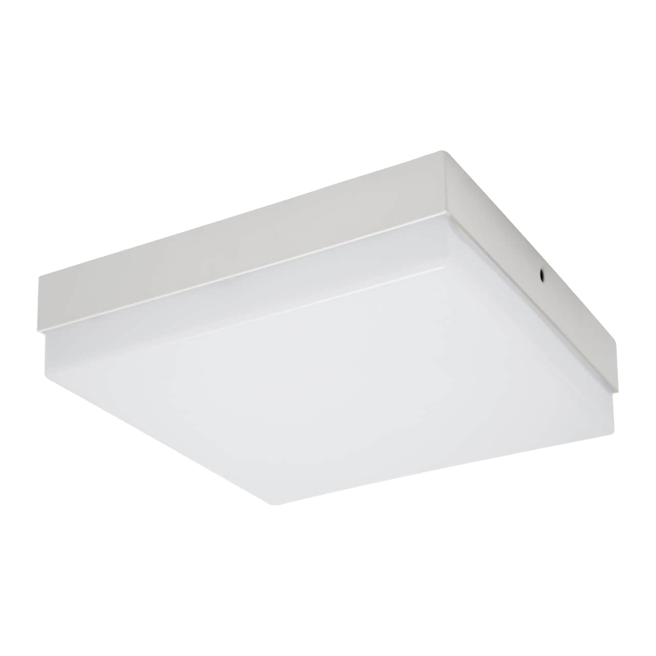 Plafoniera LED, 1 x 24 W, alb,aluminiu si policarbonat  Struhm Robin