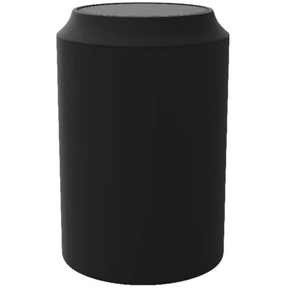 Cos gunoi pentru baie GOODHOME Kina 101058798, 5 l, rotund, polistiren, negru