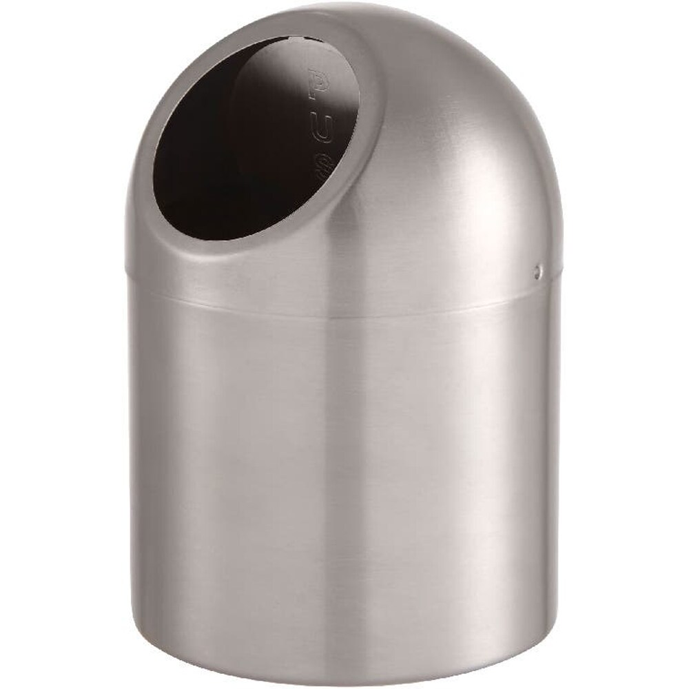 Cos gunoi pentru baie GOODHOME Kolvo 101058802, 1 l, rotund, otel inoxidabil, argintiu