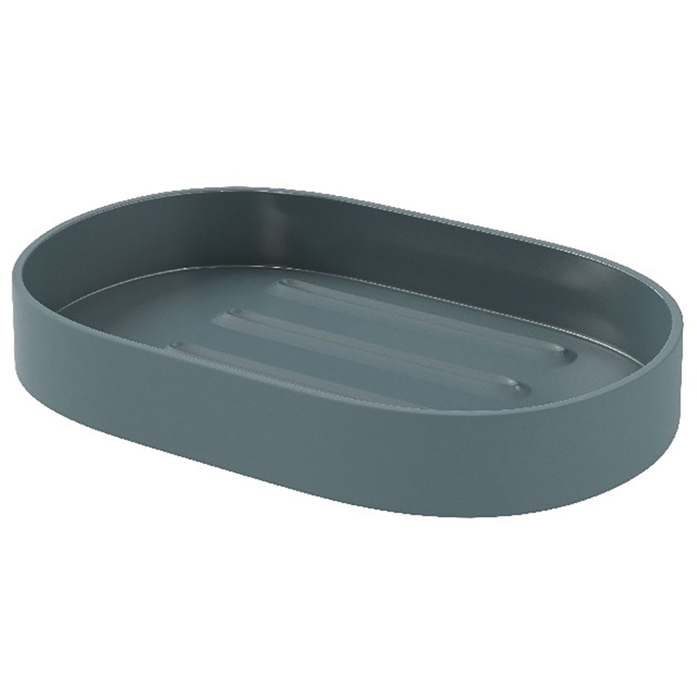 Savoniera GOODHOME Kina, 14 x 9 x 2 cm, plastic ABS, verde pin