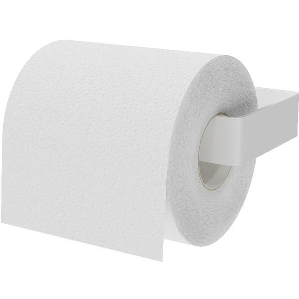 Suport hartie igienica Glomma, alb