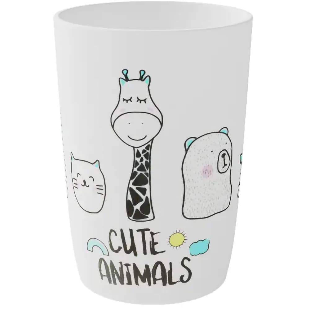 Pahar baie GOODHOME Kids, alb