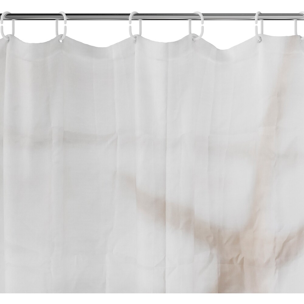 Perdea dus Balka GoodHome, poliester, 180x200 cm, bej