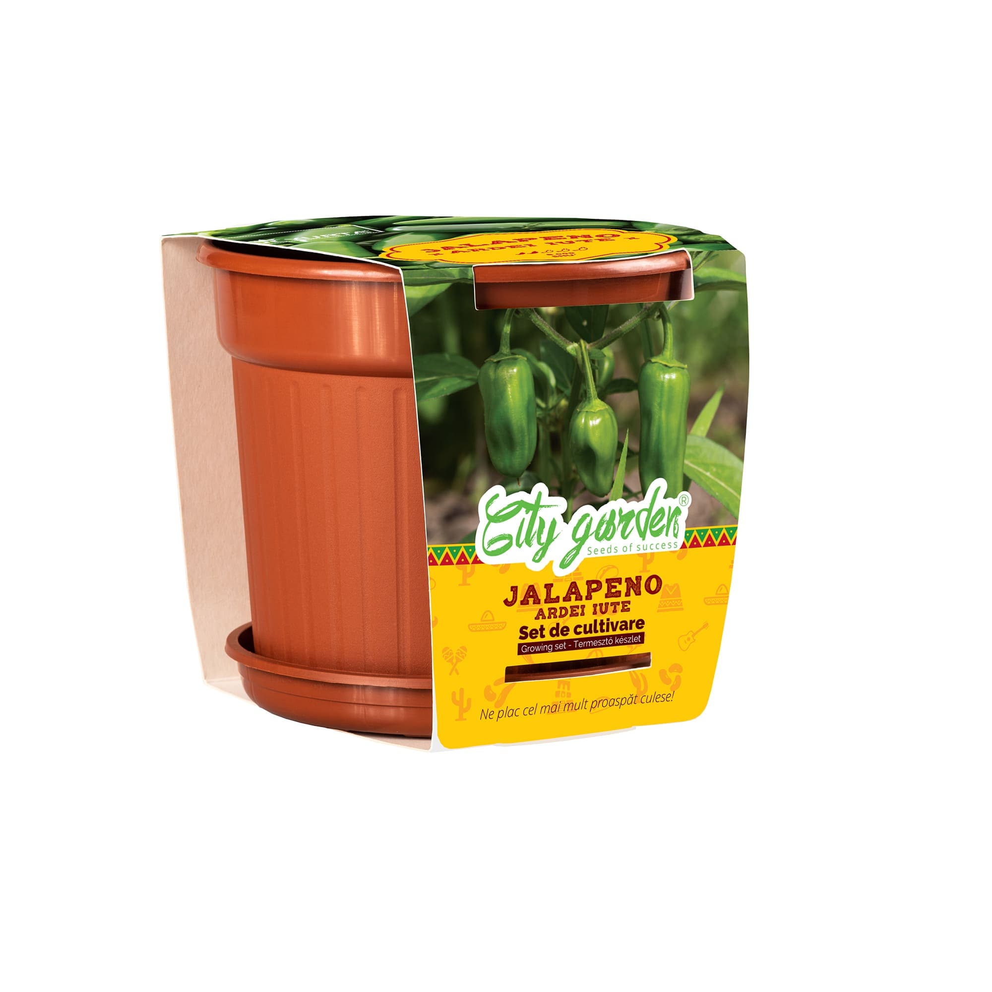 Set de cultivare Jalapeno ardei iute  Yurta