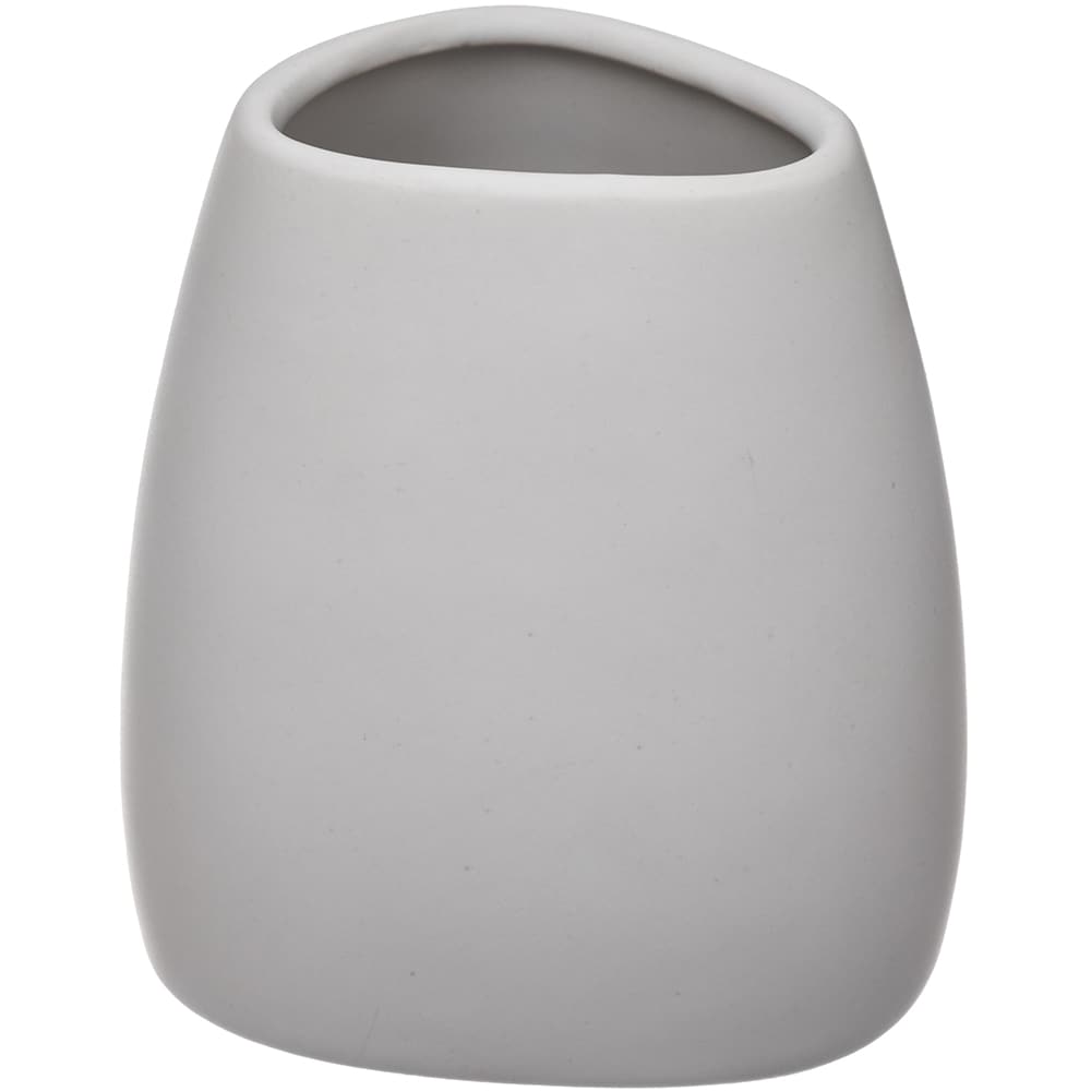 Pahar baie SILK, 8.5 x 7.5 x 9.5 cm, ceramica, alb