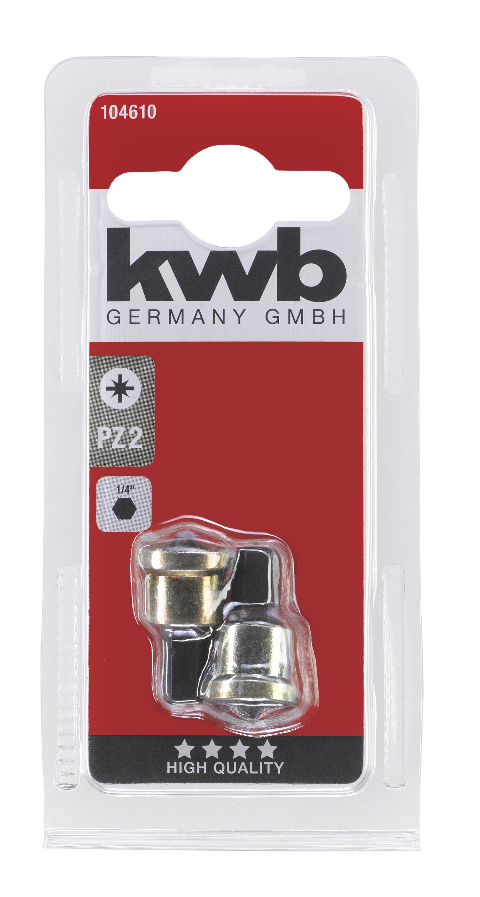 Set 2 biti rigips KWB, PZ 2, cu opritor de adancime