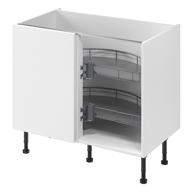 Sistem depozitare colt GOODHOME Jolly Pebre, 100 cm, antracit